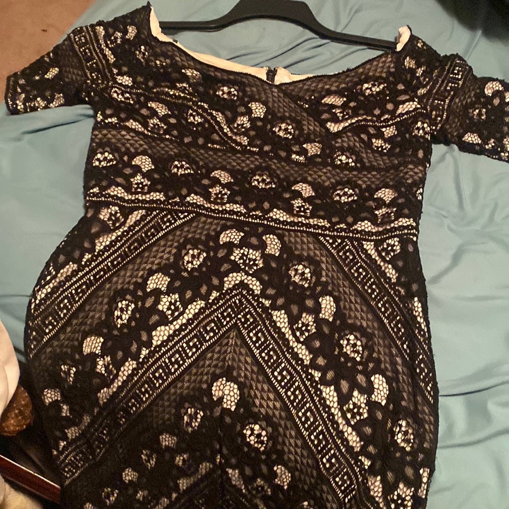 Black long dress size 12